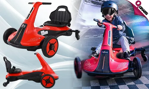 Ride-On Car: Kids Drifting Car!